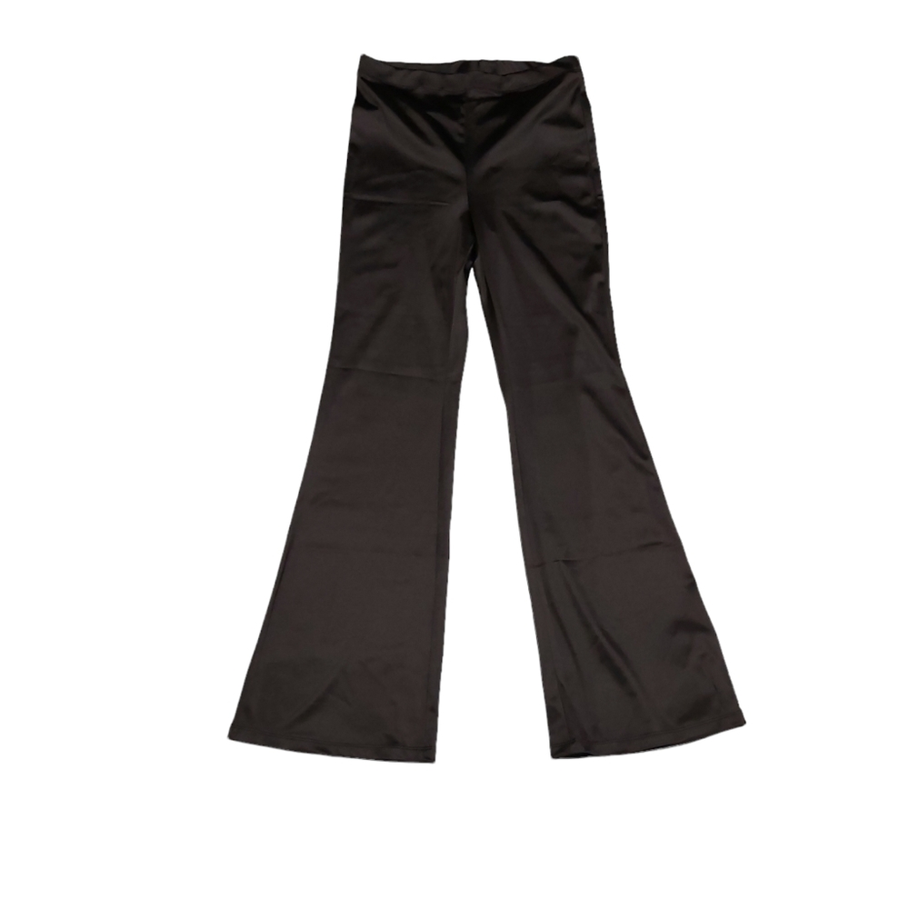 Brown High Waisted Flared Pants